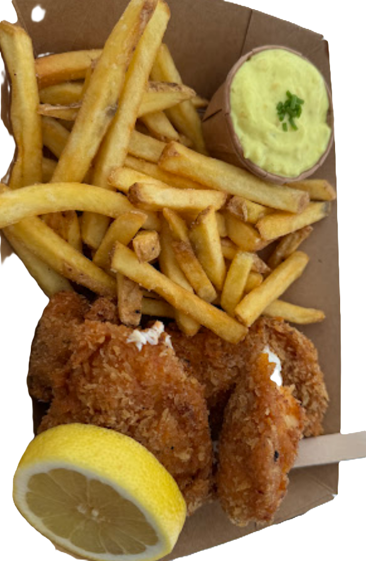 Fish and  chips